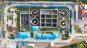 Instalasi pengolahan air limbah (IPAL) pada proyek gedung MEP